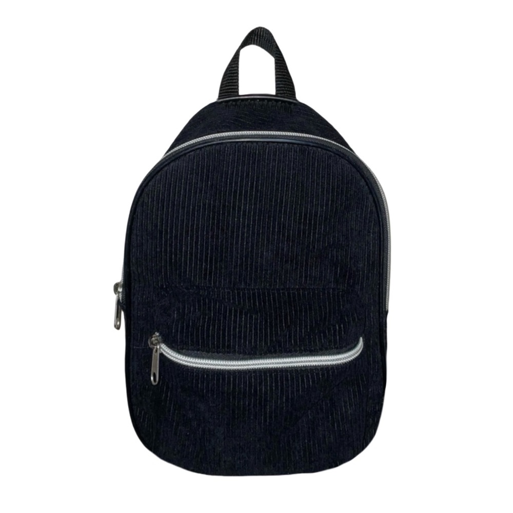 Black Mini Backpack - Picture 2 of 9